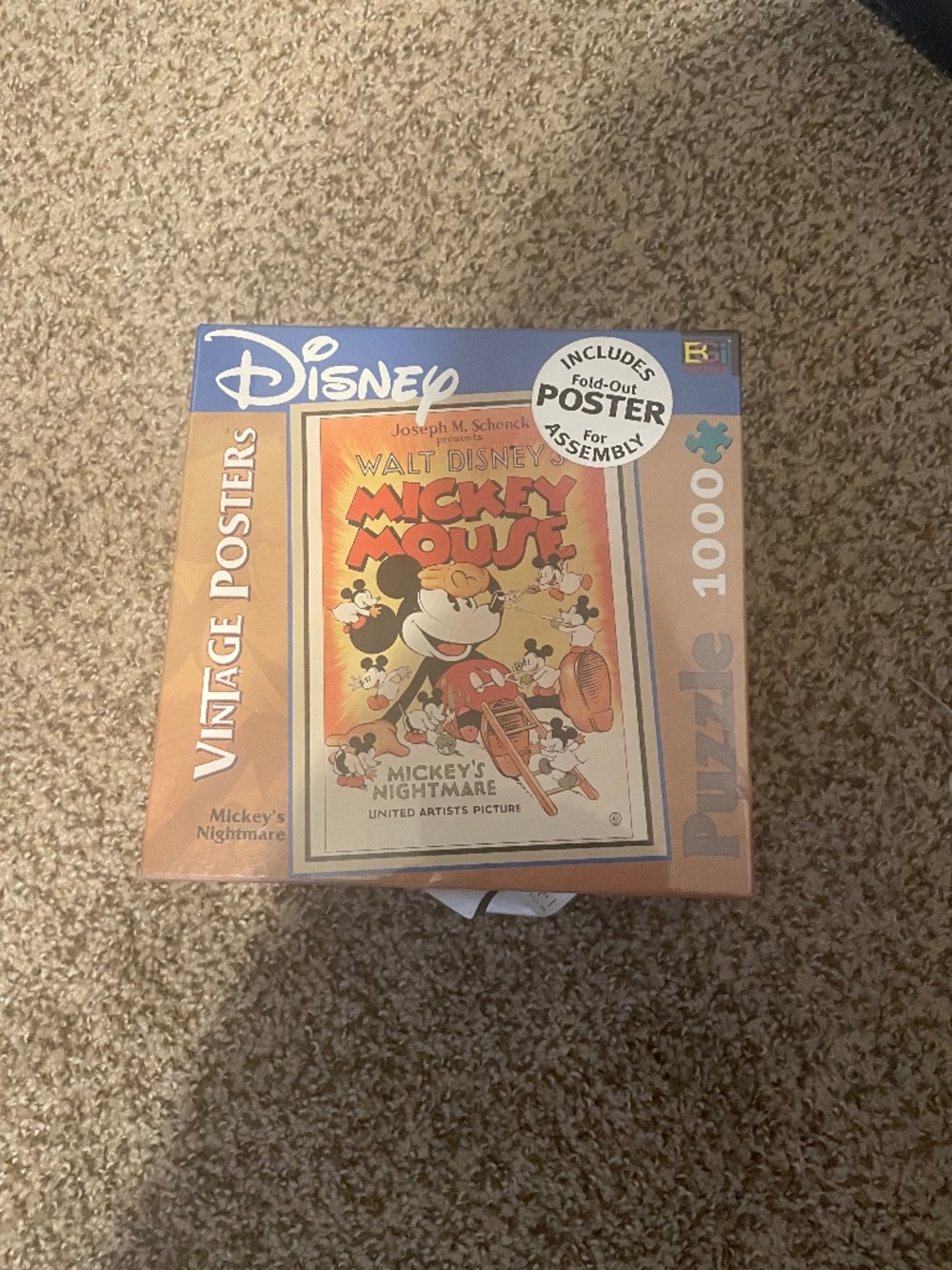 Disney vintage puzzle new